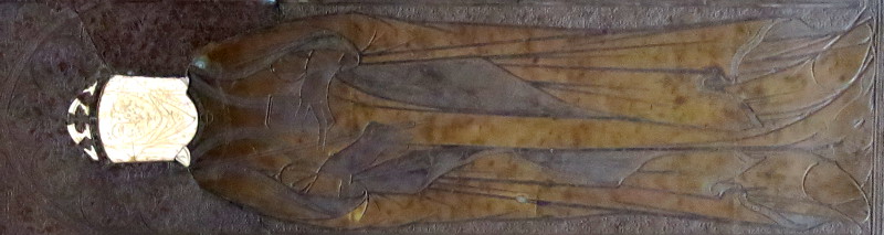 Denmark Ringsted - St Bendt Eric VI 1319 and wife queen Ingeborg of Sweden 1319